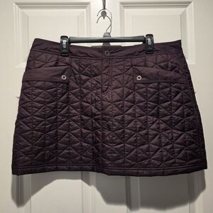The North Face Primaloft Insulated Quilted Skirt - 16 - Baroque Purple - NWT!